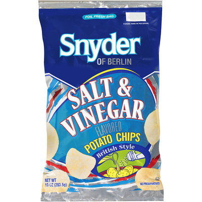 Snyder of Berlin® Salt & Vinegar Flavored Potato Chips 10 oz.