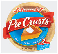 Schnucks Ready-to-Fill 2 Ct Pie Crusts 10 Oz Bag