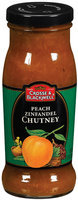 Crosse & Blackwell Peach Zinfandel Chutney 7.75 Oz Glass Bottle