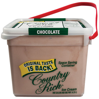 Country Rich® Chocolate Ice Cream 4.25 l pail