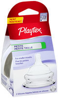 Playtex® Petite 0-3m+ Slow Flow Silicone Nipples 2 ct. Peg