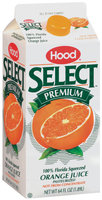 Hood Orange Select Premium 100% Juice 64 Oz Carton