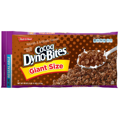 Malt-O-Meal® Cocoa Dyno-Bites® Cereal 43 oz. Bag