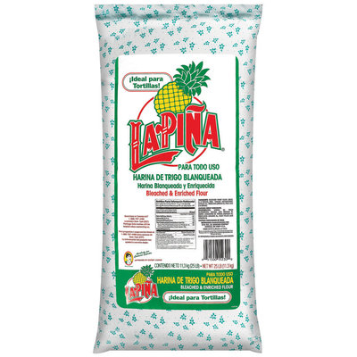 Lapina Bleached Enriched Flour 25 Lb Bag