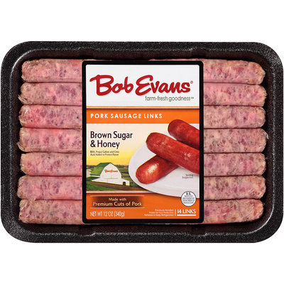 Bob Evans® Pork Sausage Links Brown Sugar & Honey 14 ct 12 oz Tray