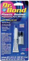 Dr. Bond® 82565 Carded 2 G Tube & Plastic Bonder 2.9 mL Bottle
