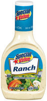 Special Value Ranch Dressing 16 Oz Plastic Bottle