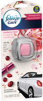 Car Febreze CAR Vent Clips Cranberry Cheer Air Freshener (1 Count, 0.06 Oz)