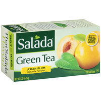 Salada® Asian Plum Green Tea Bags 1.23 oz. Box