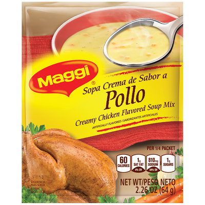 MAGGI Creamy Chicken Flavored Soup Mix 2.26 oz. Packet