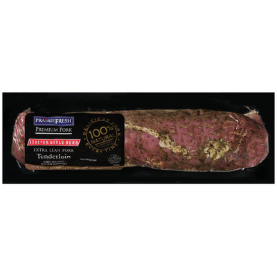 PrairieFresh® Natural Extra Lean Pork Tenderloin Rubbed with Italian Style Herb Seasonings 2 ct.