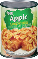 Great Value™ Apple Pie Filling or Topping 21 oz. Can