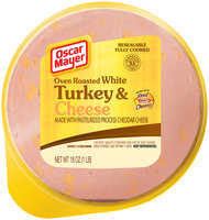 Oscar Mayer Oven Roasted White Turkey & Cheese 16 oz. Pack