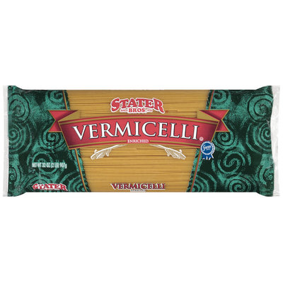 Stater Bros. Vermicelli Enriched Macaroni Product 32 Oz Bag