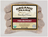 Organic Prairie Organic Pork Bratwurst 4 ct Package
