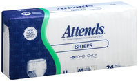 BR20 Attends® Poly Briefs Medium, 24 count