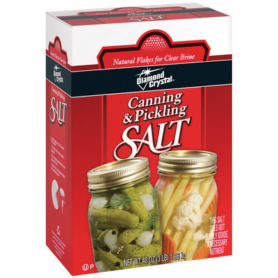 Diamond Crystal Canning & Pickling Salt 48 Oz Box