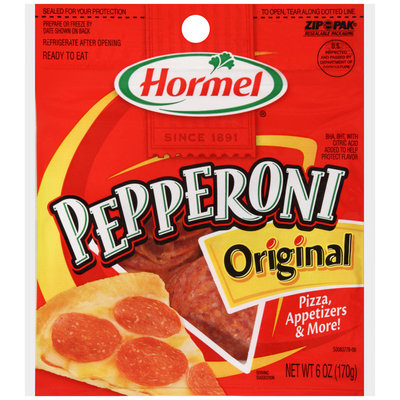 Hormel® Original Pepperoni 6 oz. ZIP-PAK®