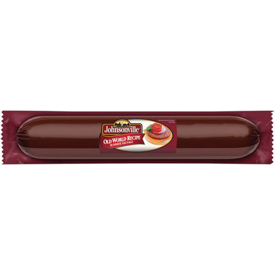 Johnsonville Old World Recipe Summer Sausage 32oz chub (100073, 101455, 101456)