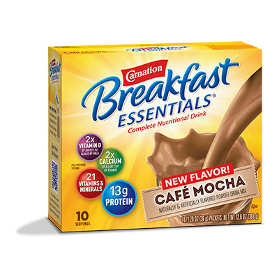 Carnation Breakfast Essentials Cafe Mocha
