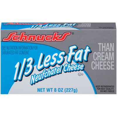 Schnucks® 1/3 Less Fat Neufchatel Cheese 8 oz. Box
