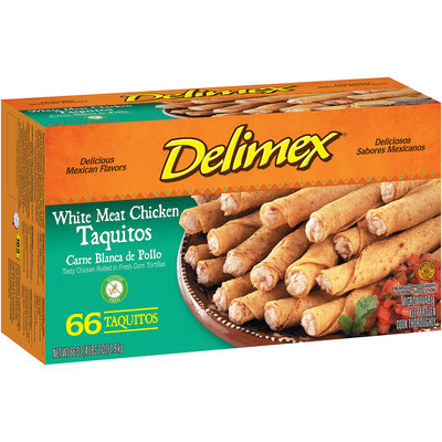 Delimex® White Meat Chicken Taquitos 66 ct Box