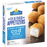 Gorton's® Seafood Appetizers Potato Crusted Cod Bites 12 oz. Box