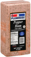 Plumrose Pepper Ham 12 Lb Wrapper