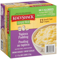 Kozy Shack(MC) Simply Well(MC) Tapioca Pudding 12-113g Cups