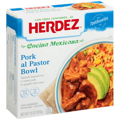 Herdez™ Cocina Mexicana™ Pork al Pastor Bowl, 10 oz. Box