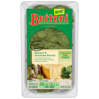 Buitoni® Spinach & Artichoke Ravioli 9 oz. Tray