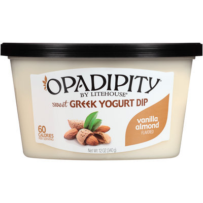 Opadipity™ By Litehouse® Vanilla Almond Sweet Greek Yogurt Dip 12 oz. Tub