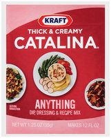 Kraft® Thick & Creamy Catalina® Dip, Dressing & Recipe Mix 1.0 oz. Packet