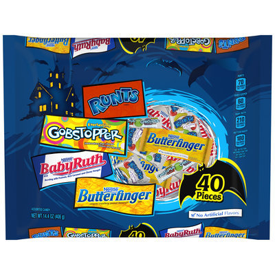 Nestlé Assorted Halloween Chocolate/Sugar 40 pieces, 14.4 oz. Bag