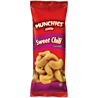 Munchies™ Sweet Chili Cashews 1.25 oz. Pouch