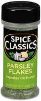 Spice Classics® Parsley Flakes 0.4 oz. Shaker