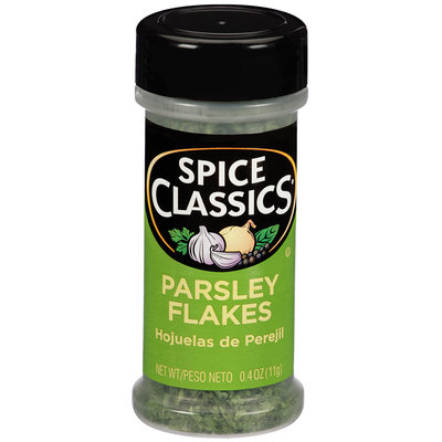 Spice Classics® Parsley Flakes 0.4 oz. Shaker