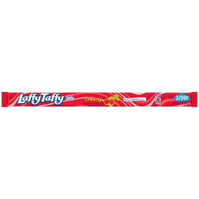 WONKA LAFFY TAFFY Rope Cherry 0.81 oz. Wrapper