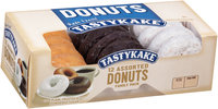 Tastykake® Plain/Frosted & Powdered Sugar Family Pack Assorted Donuts 18 oz. Box