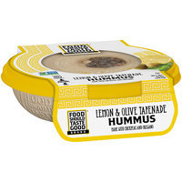 Food Should Taste Good Lemon & Olive Tapenade Hummus