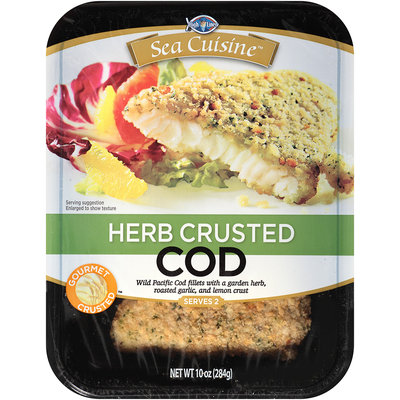 High Liner® Sea Cuisine™ Herb Crusted Cod 10 oz. Tray