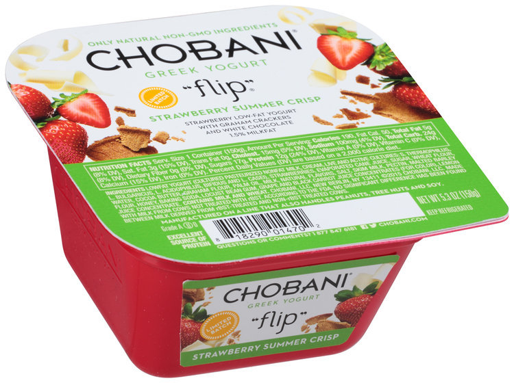 Chobani® "Flip"® Strawberry Summer Crisp Lowfat Greek Yogurt Reviews 2019