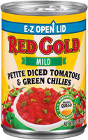 Red Gold® Mild Petite Diced Tomatoes & Green Chilies 10 oz. Can