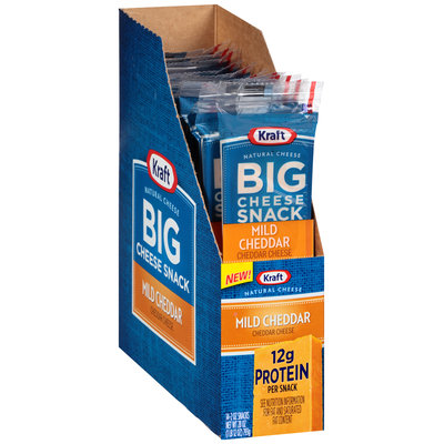 Kraft Mild Cheddar Big Cheese Snack 14-2 oz. Packs