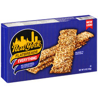 New York York Flatbreads Everything, 5-Ounce Packages (Pack of 12)