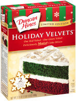 Duncan Hines® Holiday Velvets™ Cake Mixes 17.6 oz. Box