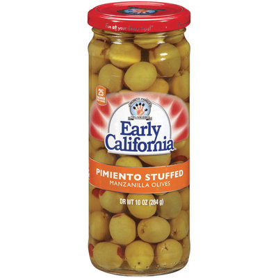 EARLY CALIFORNIA Pimiento Stuffed Manzanilla Olives