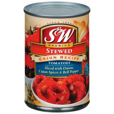 S&W® Stewed Cajun Recipe Tomatoes 14.5 oz. Can