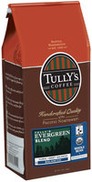 Tully's Coffee Balanced Whole Bean Medium Roast Evergreen Blend 12 Oz Stand Up Bag