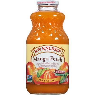 R.W. Knudsen Family® Mango Peach Juice Blend 32 fl. oz. Bottle